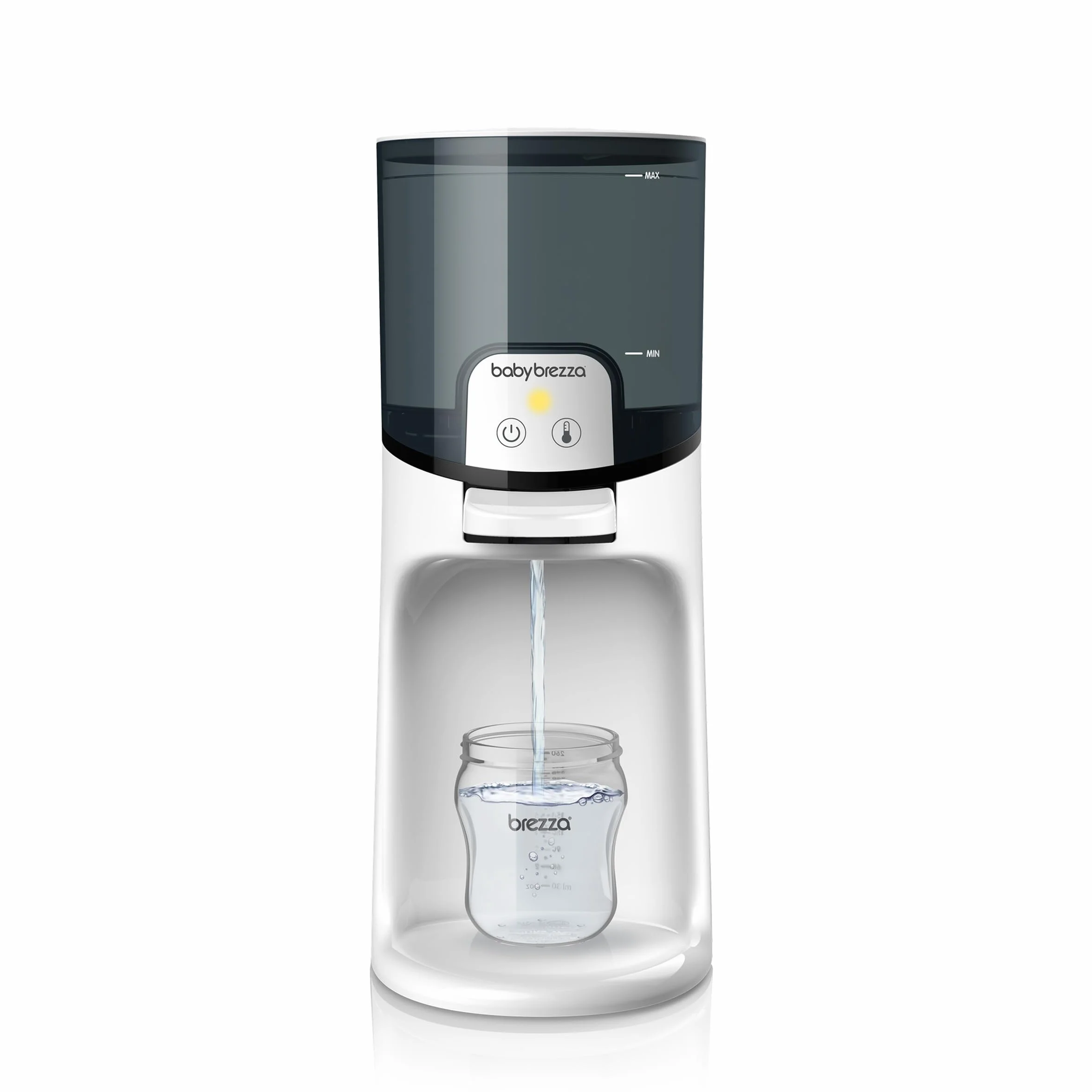Baby Brezza - Instant Warmer - Scaldabiberon intelligente - Prepara e distribuisce immediatamente l'acqua calda dal biberon alla temperatura perfetta, Bianco