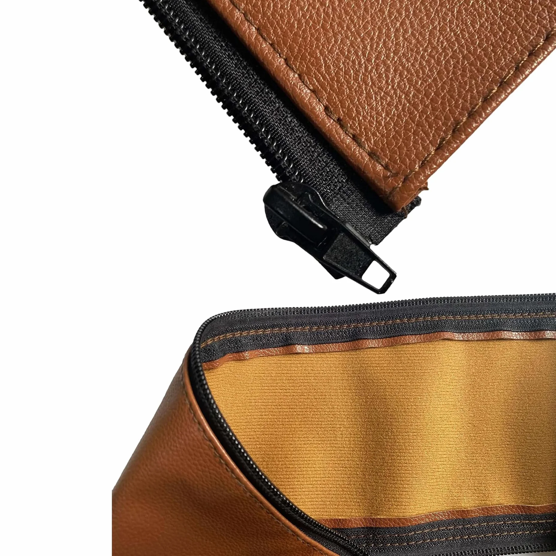 Set di 4 Coperture per Maniglie in Pelle PU Antipolvere, Accessori per Passeggino, Protezione per Maniglia Passeggino Adatto alla Maggior Parte dei Modelli di Passeggini